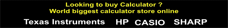 Buy Calculator Online - World Biggest Calculator Store Online!