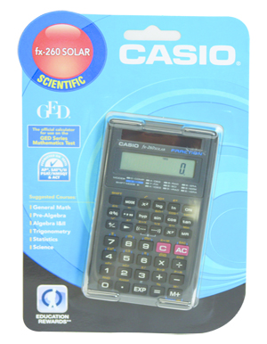 Casio FX-260 Solar Scientific Calculator - Buy Online!