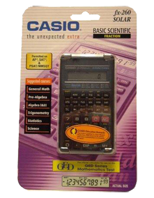 Casio FX-260 Solar Scientific Calculator - Shop Online!