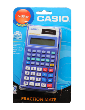 Casio fx-55Plus Fraction Scientific Calculator - Buy Online!