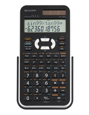 Sharp EL-520XBWH Engineering/Scientific Calculator