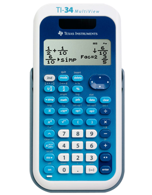 Texas Instruments TI-34 MultiView Calculator - Buy Online!