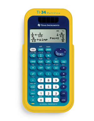 Texas Instruments TI-34 MultiView Calculator -Shop Online!