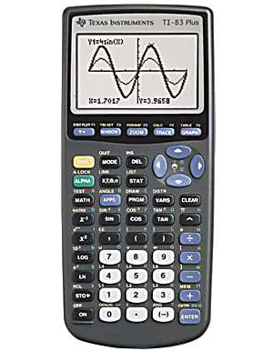TI 83 Plus Graphing Calculator