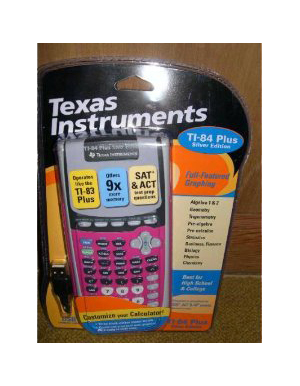 Texas Instruments TI-84 Plus Silver Edition Graphing Calculator - Shop Online!